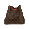 Sac bandoulière Louis Vuitton  NéoNoé en toile monogram marron et cuir rose - Detail D4 thumbnail