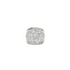 Vintage  ring in white gold and diamonds - 360 thumbnail