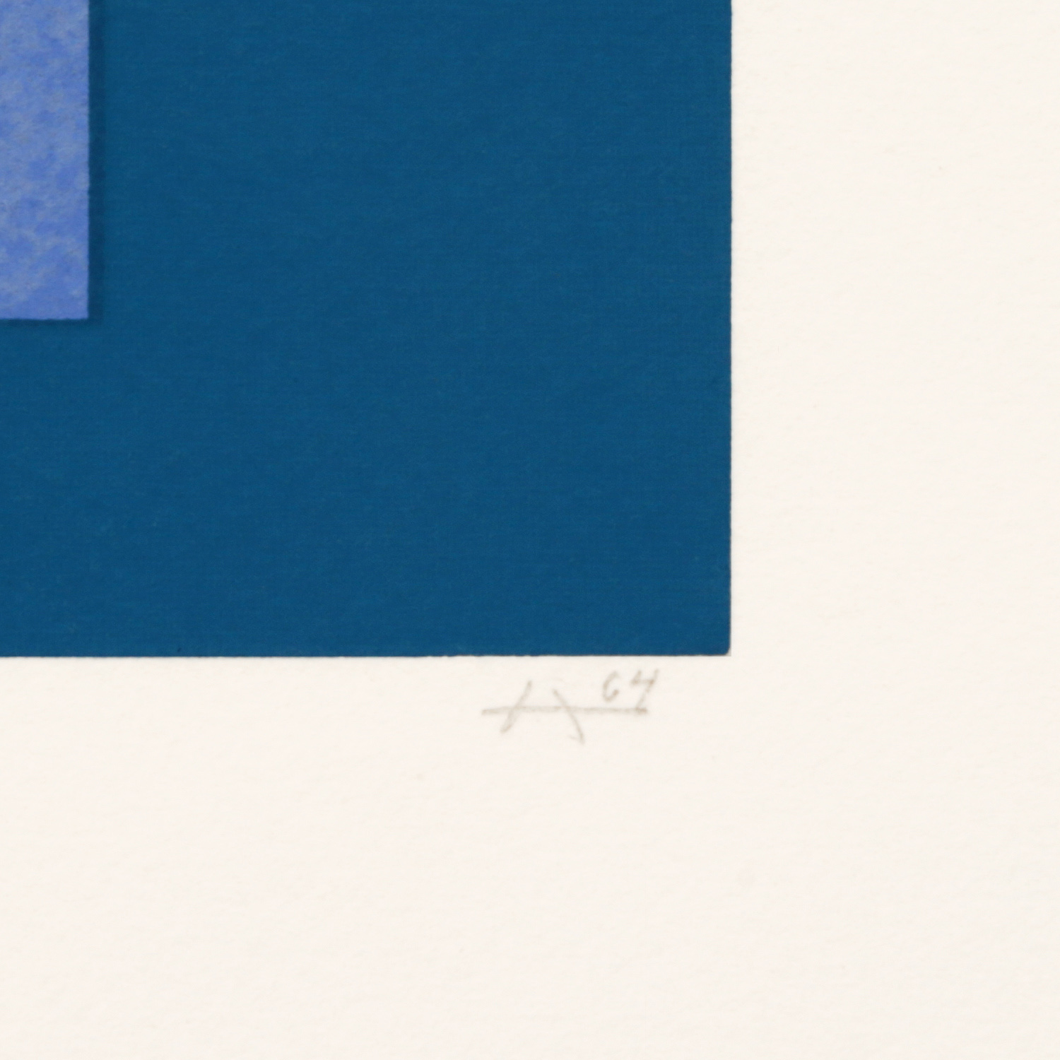 Josef Albers (1888-1976), Homage to the square - 1964 - Detail D3