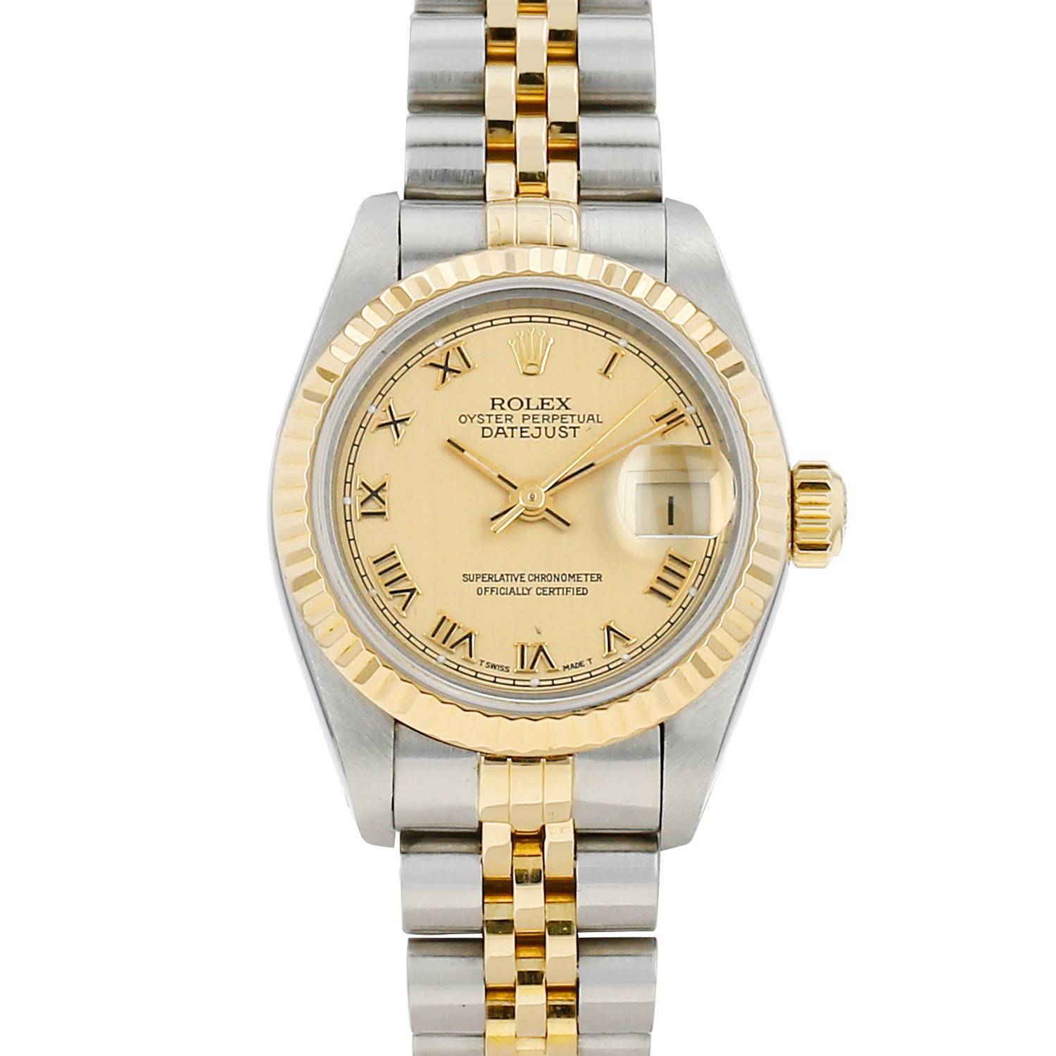 Orologio Rolex Datejust Lady in oro e acciaio Ref: Rolex - 69173  Circa 1991
