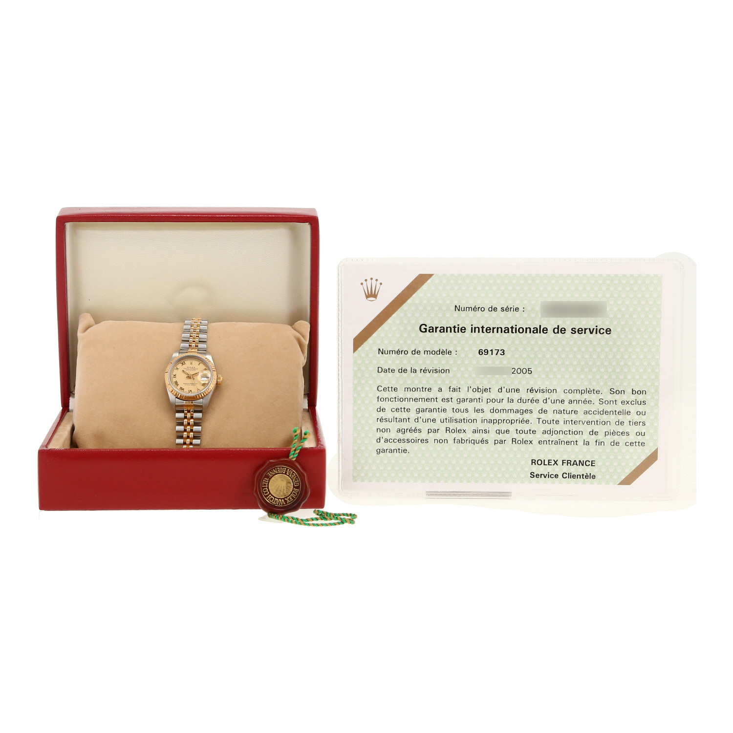 Orologio Rolex Datejust Lady in oro e acciaio Ref: Rolex - 69173  Circa 1991