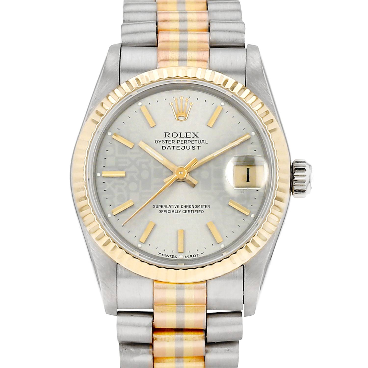 Orologio Rolex Datejust Lady in 3 ori Ref: Rolex - 68279  Circa 1988