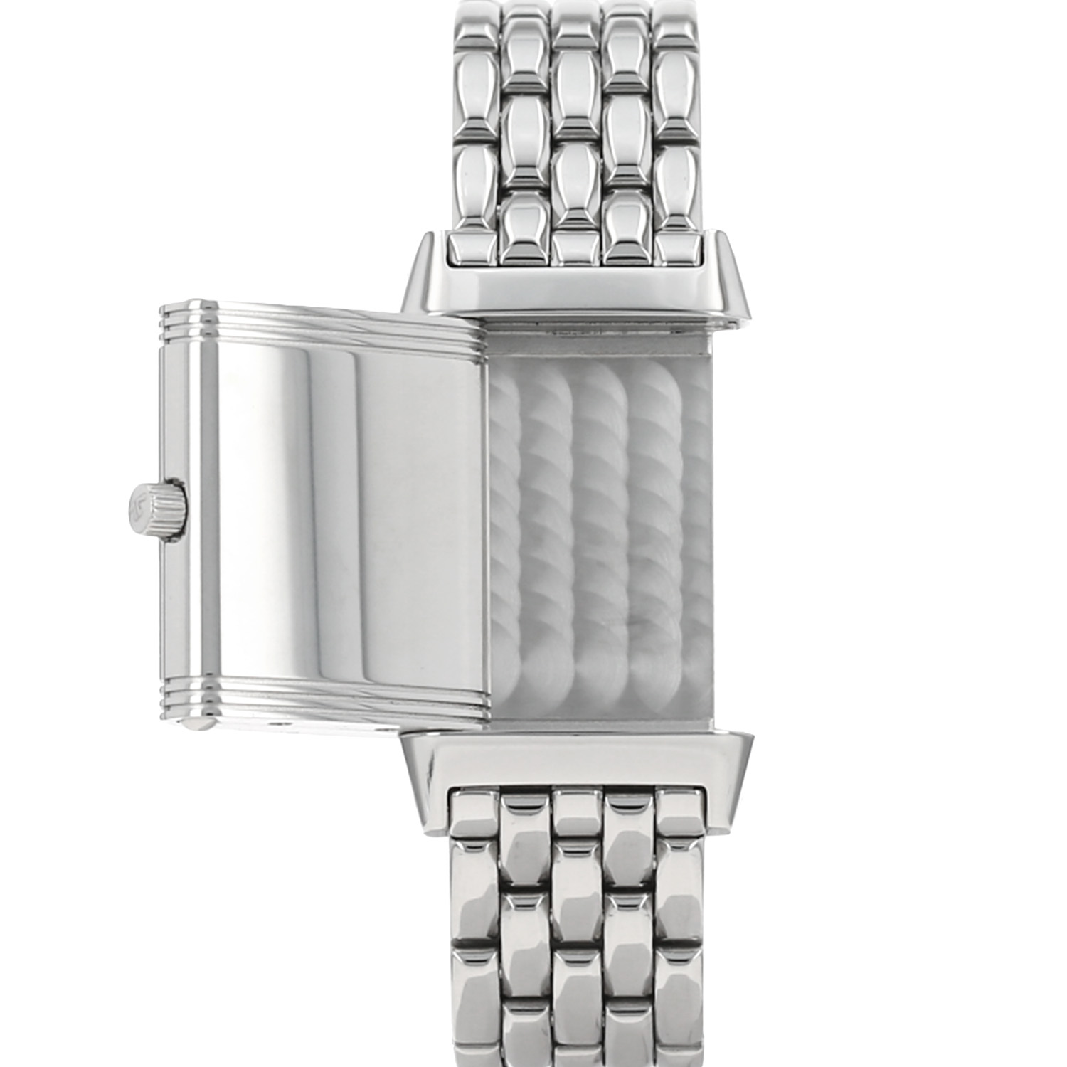 Montre Jaeger-LeCoultre Reverso Lady en acier Ref: Jaeger-LeCoultre - 260.8.86  Vers 2000 - Detail D3
