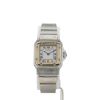 Cartier Santos Galbée  small model  in gold and stainless steel Ref: Cartier - 1567  Circa 2001 - 360 thumbnail