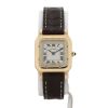 Montre Cartier Santos-Dumont en or jaune Ref: Cartier - 8210  Vers 1990 - 360 thumbnail