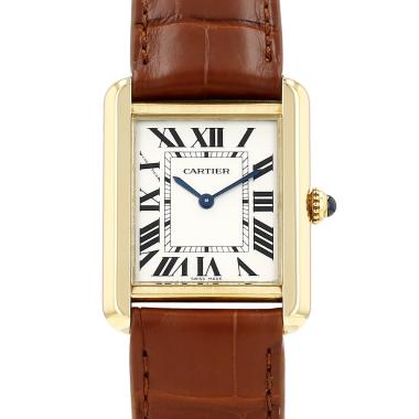 Cartier Tank Solo  in yellow gold and stainless steel Circa 2000
