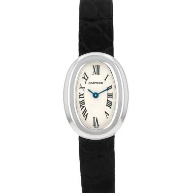 Orologio Cartier Mini Baignoire in oro bianco Ref: Cartier - 2369  Circa 1990