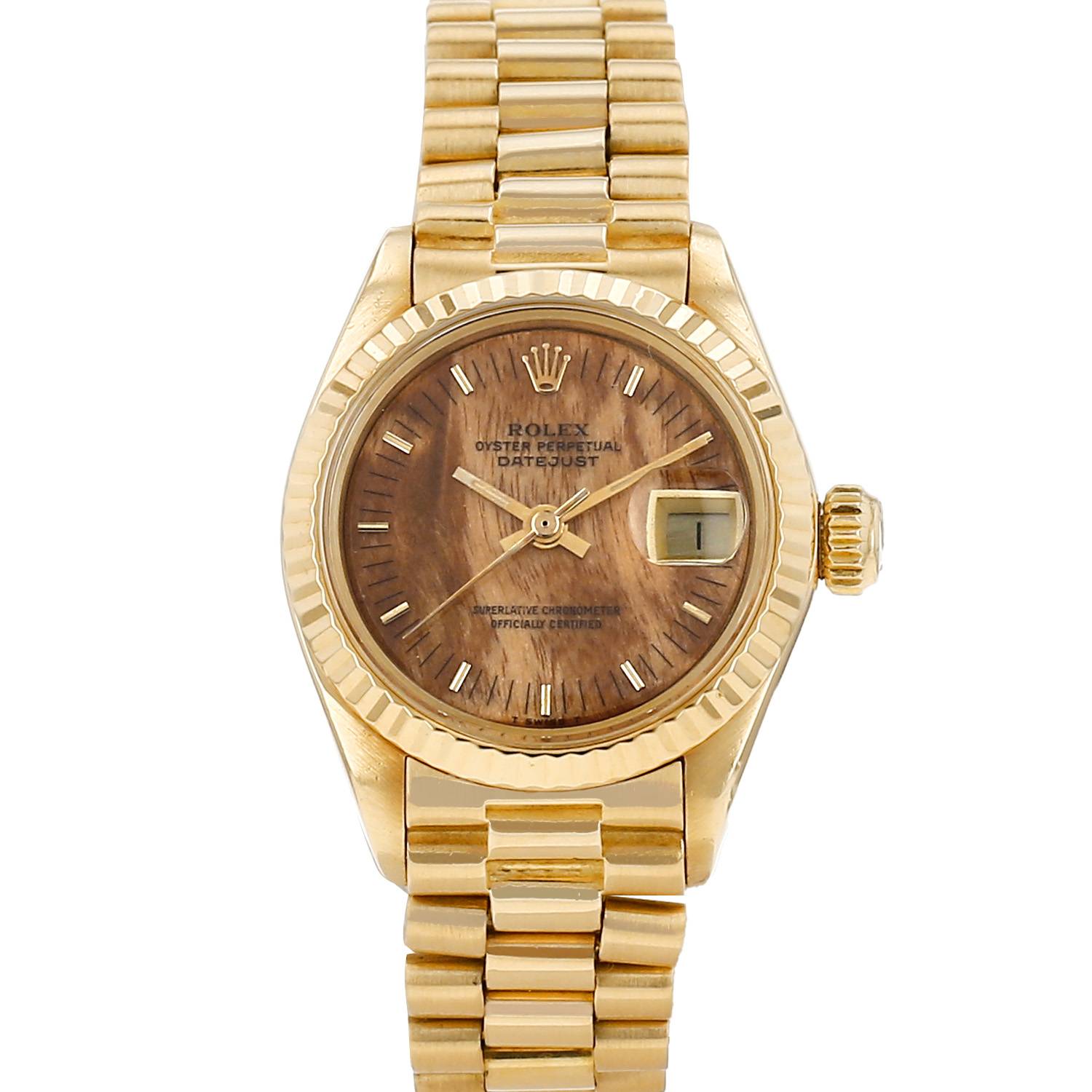 Rolex Datejust Lady in yellow gold Ref: Rolex - 6917 Circa 1975