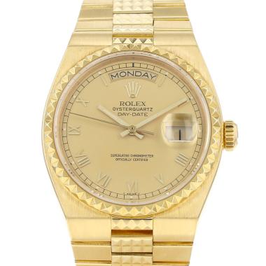 Orologio Rolex Oysterquartz Day Date in oro giallo Ref: Rolex - 19028  Circa 1986