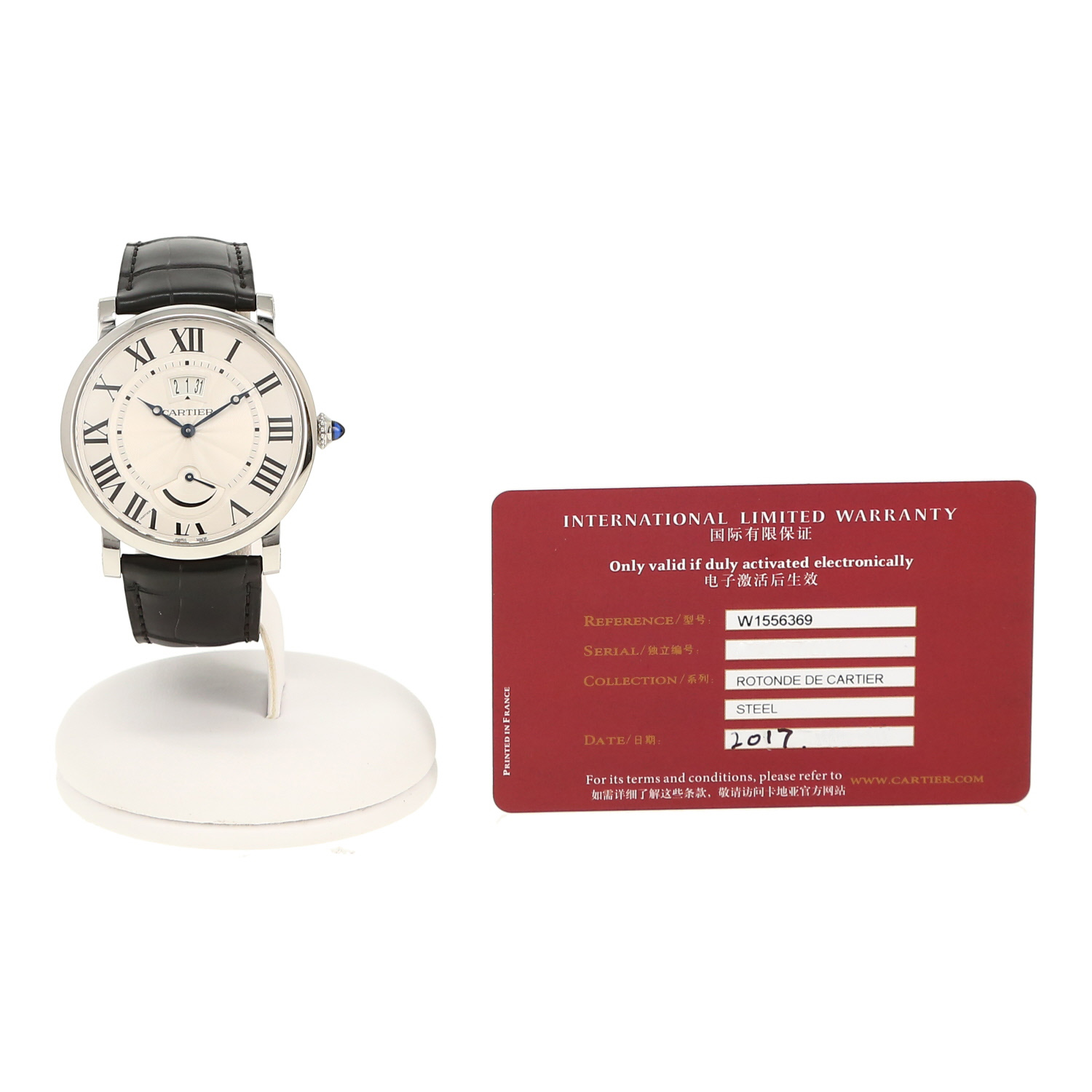 Cartier Rotonde De Cartier  in stainless steel Ref: Cartier - 3749  Circa 2017