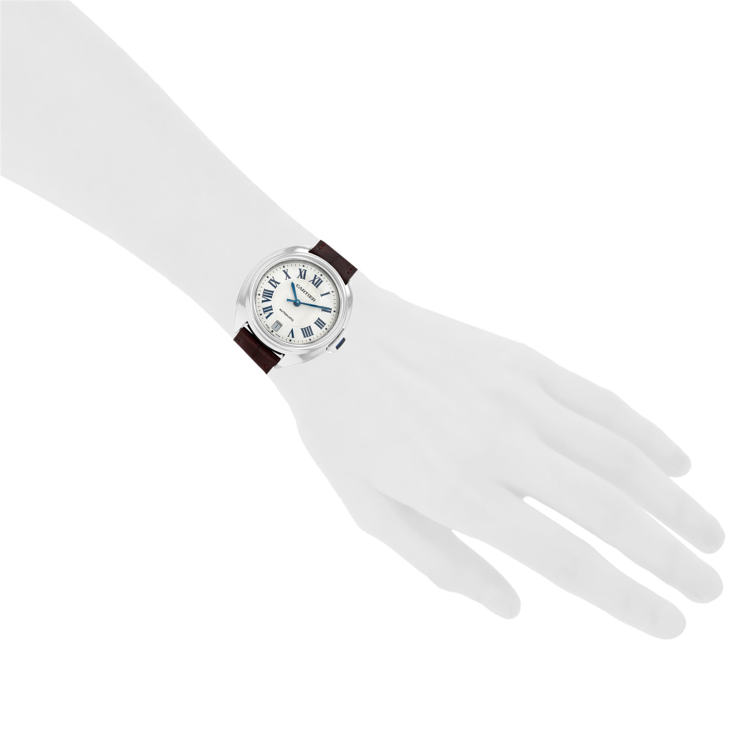 Orologio Cartier Clé in acciaio Ref: Cartier - 3865  Circa 2020 - Detail D1