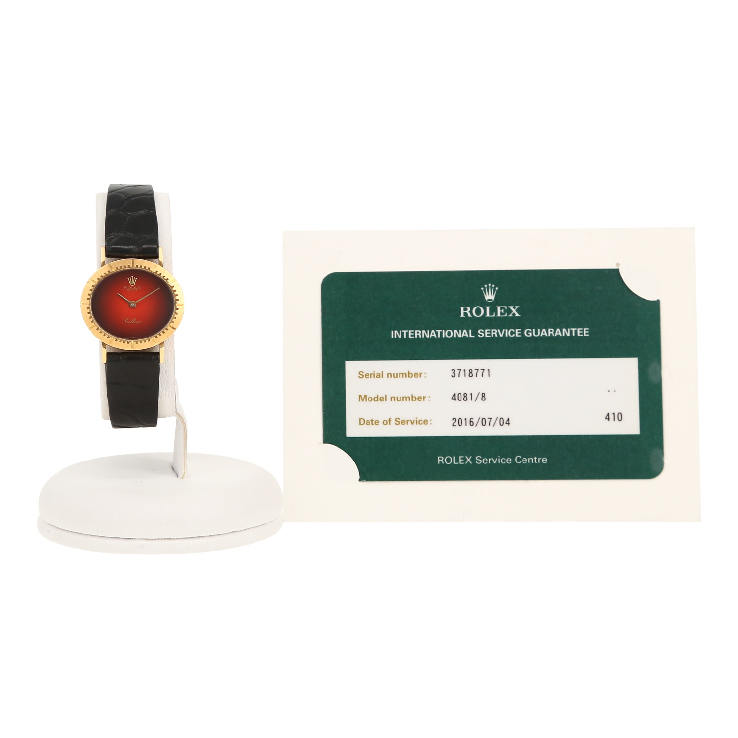 Reloj Rolex Cellissima de oro amarillo Ref: Rolex - 4081  Circa 1973 - Detail D2