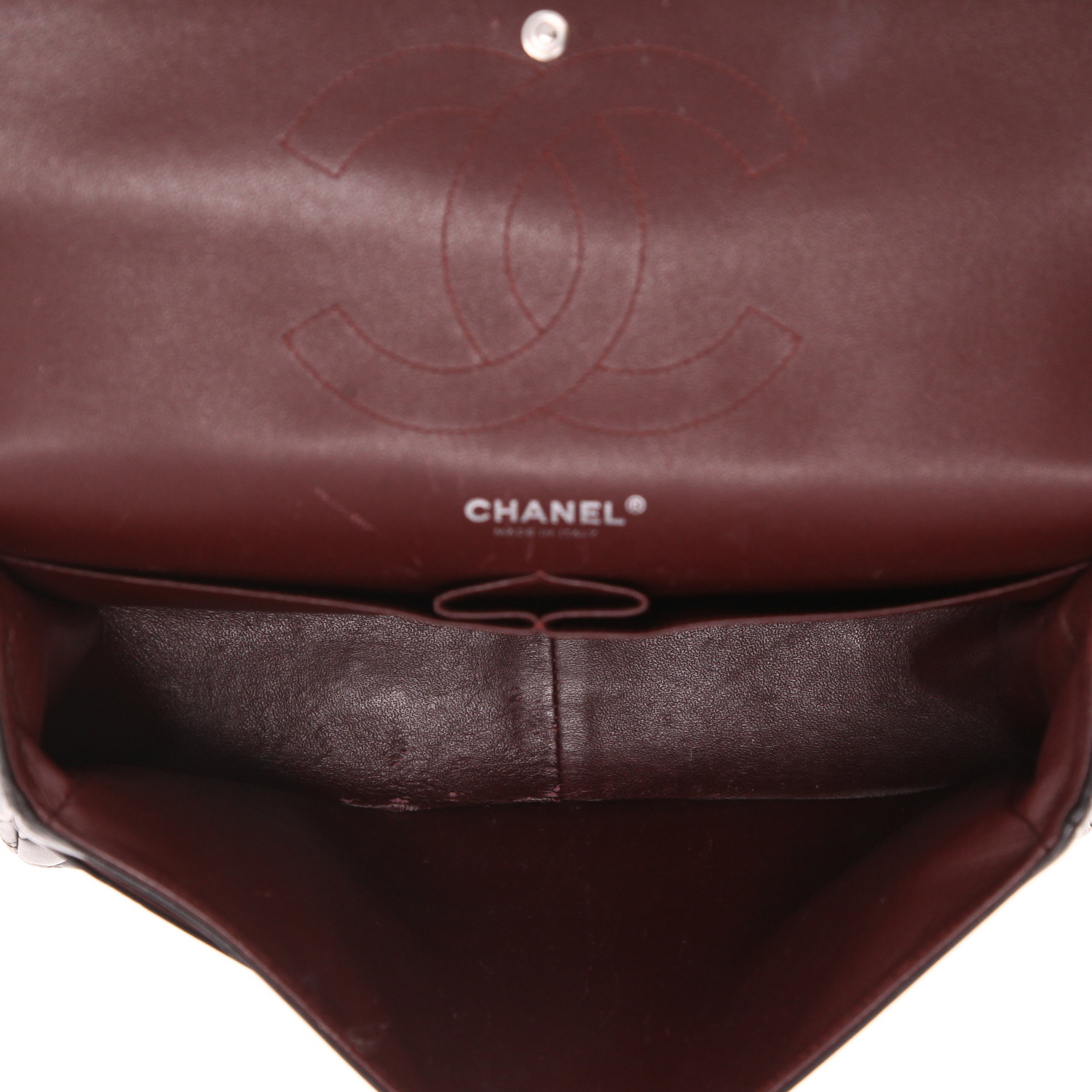 Bolso bandolera Chanel  Timeless Jumbo en cuero acolchado negro - Detail D3