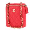 Chanel  Trendy CC shoulder bag  in pink quilted grained leather - 00pp thumbnail