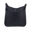 Hermès  Evelyne III shoulder bag  in navy blue leather - Detail D4 thumbnail