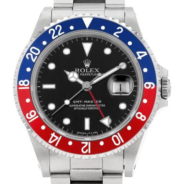 Orologio Rolex GMT-Master in acciaio Ref: Rolex - 16700  Circa 1991