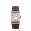 Montre Jaeger-LeCoultre Grande Reverso Ultra Thin en acier Ref: Jaeger-LeCoultre - 277.8.62  Vers 2010 - 360 thumbnail
