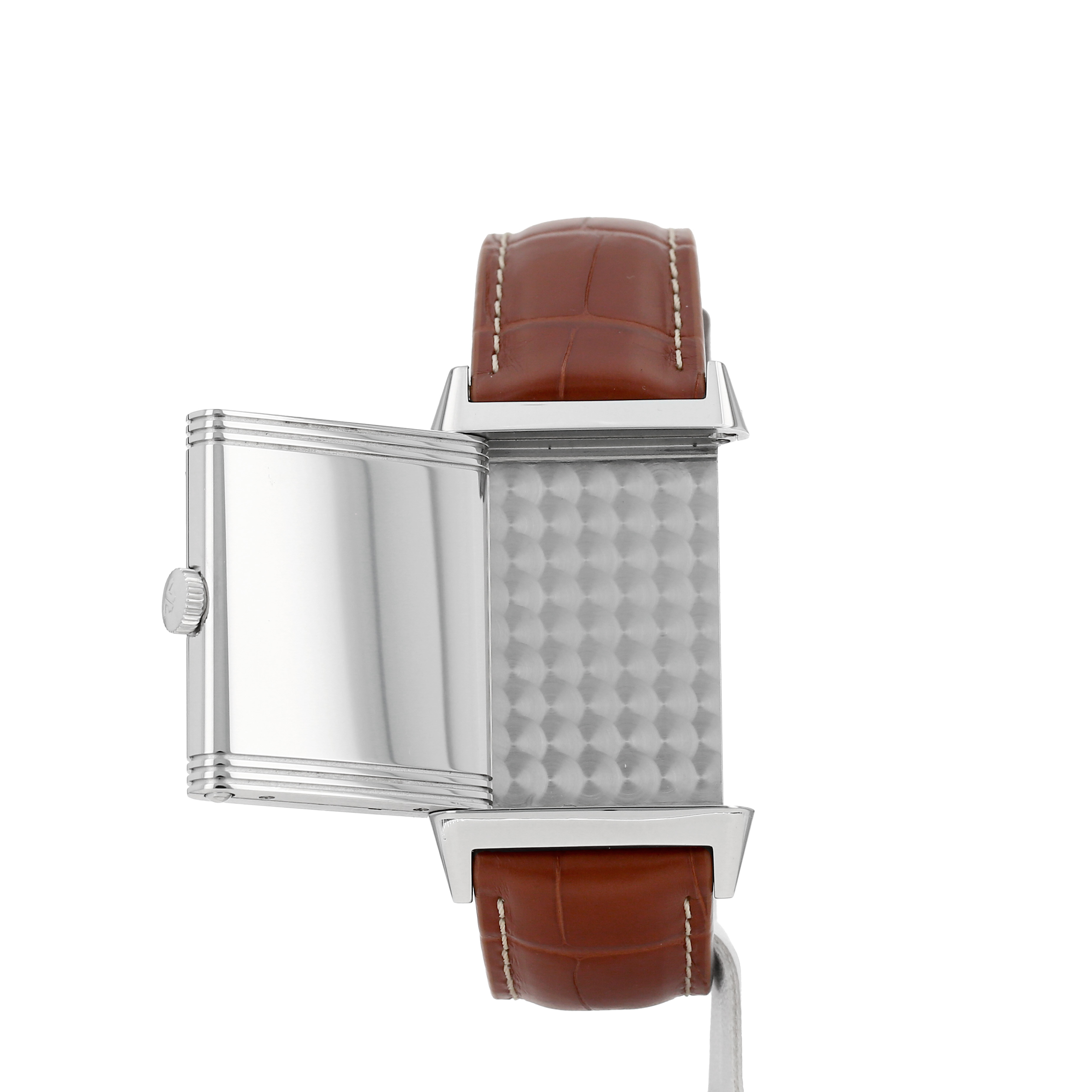 Jaeger-LeCoultre Grande Reverso Ultra Thin  in stainless steel Ref: Jaeger-LeCoultre - 277.8.62  Circa 2010 - Detail D3