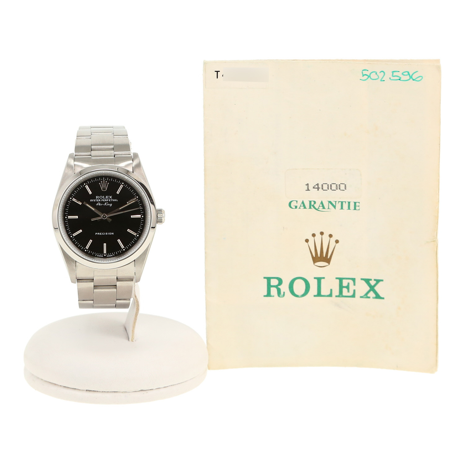 Montre Rolex Air King en acier Ref: Rolex - 14000  Vers 1996