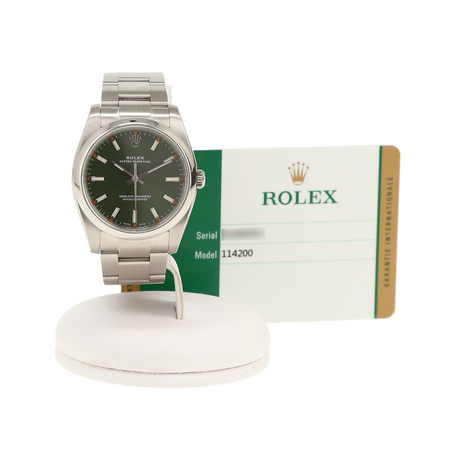 Reloj Rolex Oyster Perpetual de acero Ref: Rolex - 114200  Circa 2016