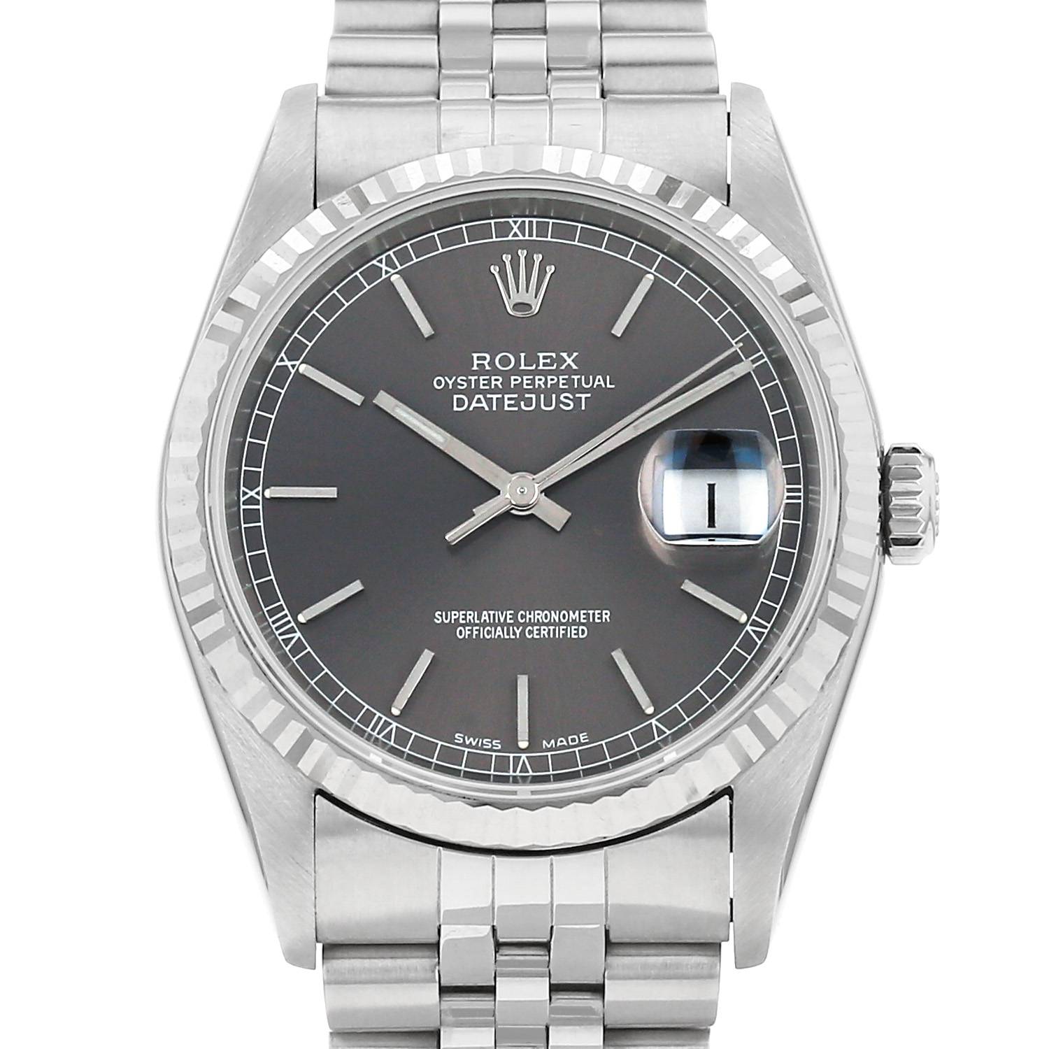 Rolex Datejust  in gold and stainless steel Ref: Rolex - 16234  Circa 1996