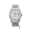 Montre Rolex Datejust en or et acier "Porcelaine" Ref: Rolex - 16234  Vers 1997 - 360 thumbnail