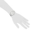 Montre Rolex Datejust en or et acier "Porcelaine" Ref: Rolex - 16234  Vers 1997 - Detail D1 thumbnail
