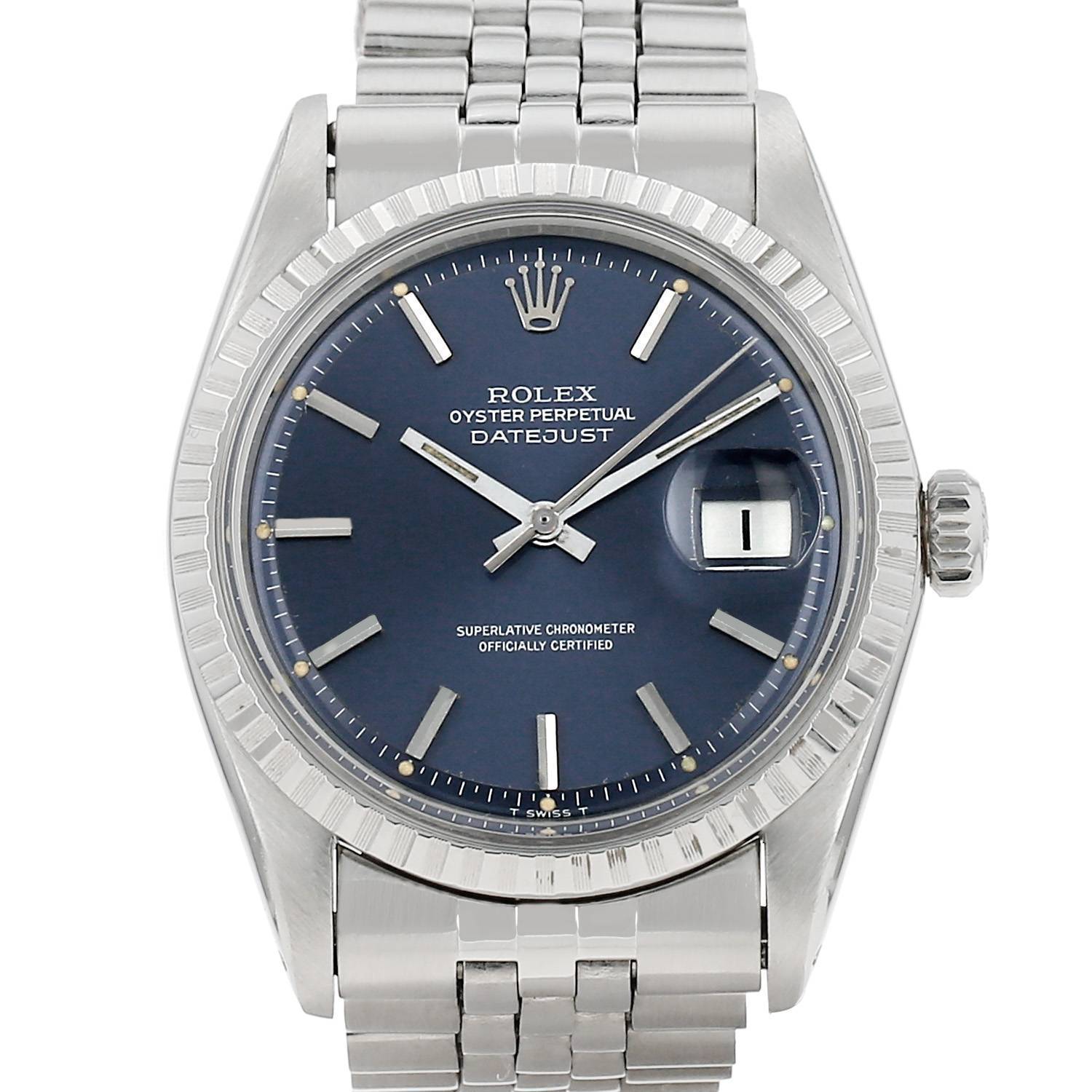Rolex Datejust Vintage Watch 417747 Collector Square