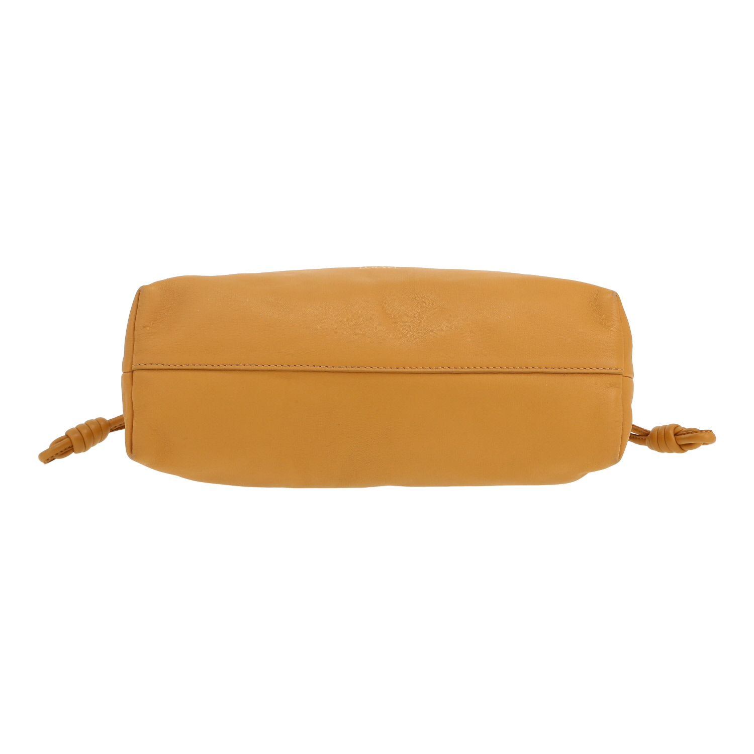Borsa Loewe  Flamenco clutch in pelle beige - Detail D1