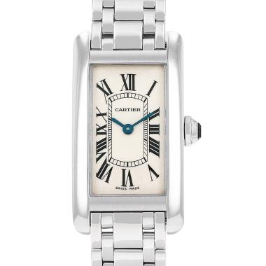 Cartier Tank Américaine  in white gold Ref: Cartier - 2489  Circa 2000