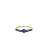 Bague Pomellato M'ama Non M'ama en or rose, lapis-lazuli et saphirs - 360 thumbnail