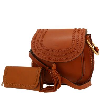 Bolso bandolera Chloé   en cuero marrón
