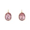 Paire de boucles d'oreilles Pomellato Arabesques en or rose et améthyste - 00pp thumbnail