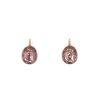Paire de boucles d'oreilles Pomellato Arabesques en or rose et améthyste - 360 thumbnail