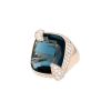 Bague Pomellato Ritratto moyen modèle en or rose, topaze et diamants - 00pp thumbnail