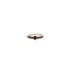 Pomellato M'ama Non M'ama ring in pink gold, onyx and diamonds - 360 thumbnail