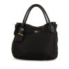 Prada   shoulder bag  canvas  and black leather - 360 thumbnail