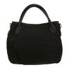 Prada   shoulder bag  canvas  and black leather - Detail D4 thumbnail