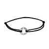Bracciale Dinh Van Cible modello piccolo in oro bianco e diamanti - 00pp thumbnail