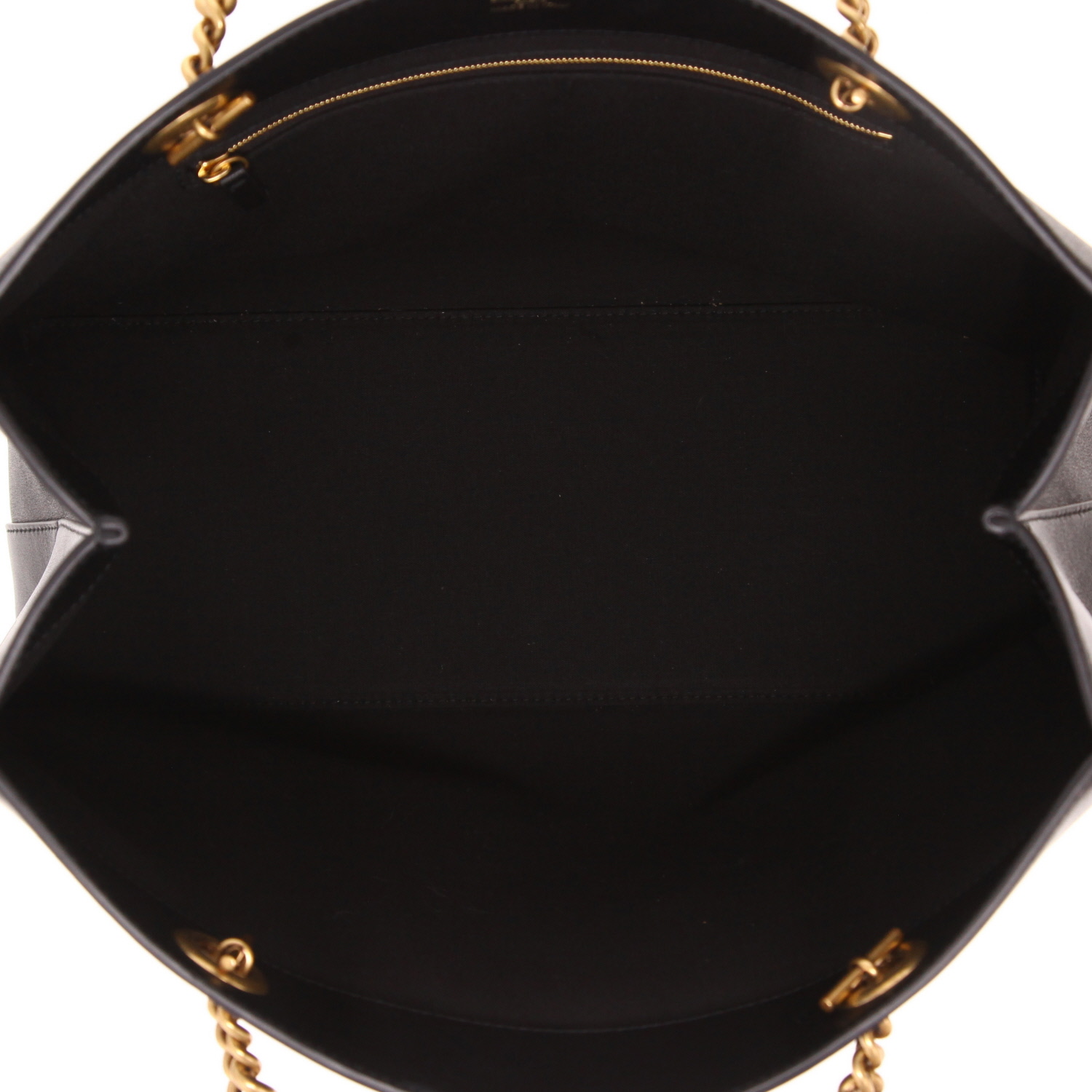 Shopping bag Balenciaga in pelle nera - Detail D3