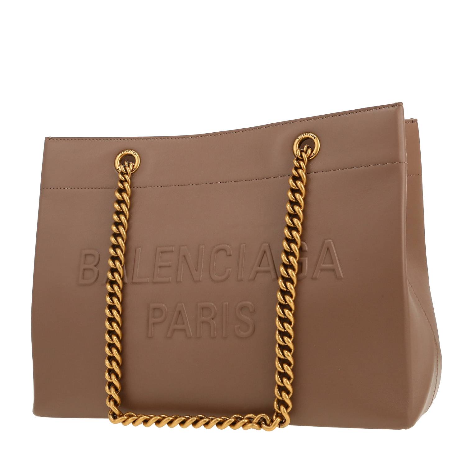 Shopping bag Balenciaga   in pelle color talpa - 00pp