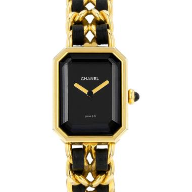 Orologio Chanel Première taglia L  in oro placcato Ref: Chanel - H0001  Circa 1990