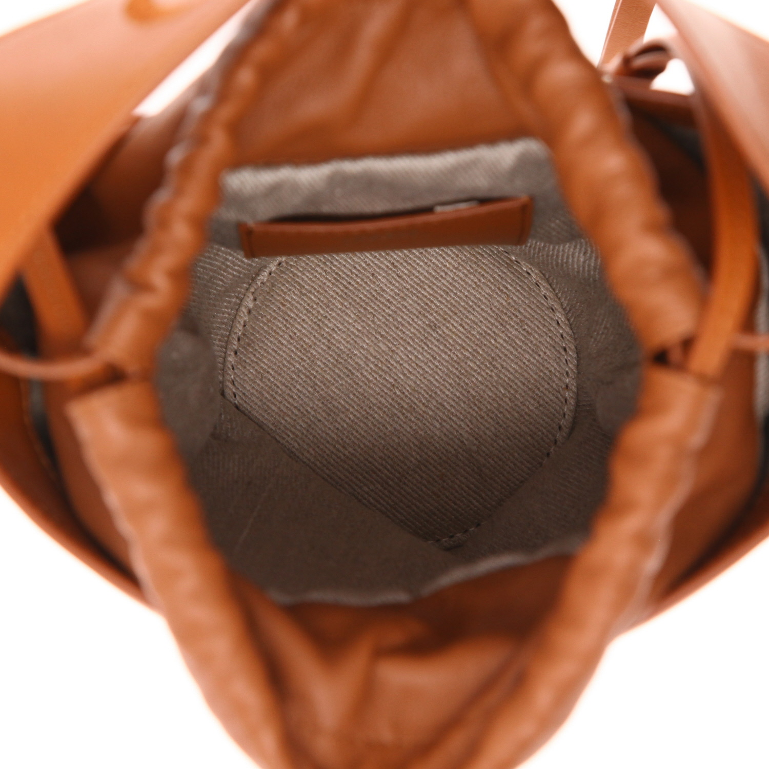 Sac bandoulière Chloé  Sense en cuir marron - Detail D3