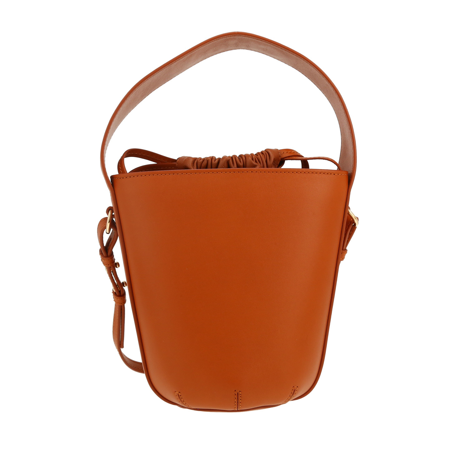 Borsa a tracolla Chloé  Sense in pelle marrone - Detail D5