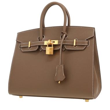 Hermès  Birkin 25 cm handbag  in etoupe epsom leather