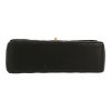 Chanel  Timeless Jumbo shoulder bag  in black quilted grained leather - Detail D1 thumbnail