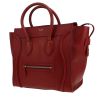 Bolso de mano Celine  Luggage en cuero rojo - 00pp thumbnail