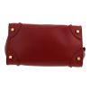 Bolso de mano Celine  Luggage en cuero rojo - Detail D1 thumbnail