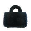 Sac bandoulière Chanel   en fourrure et cuir bleu - Detail D4 thumbnail