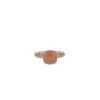 Pomellato Nudo Classic ring in pink gold, quartz and diamonds - 360 thumbnail